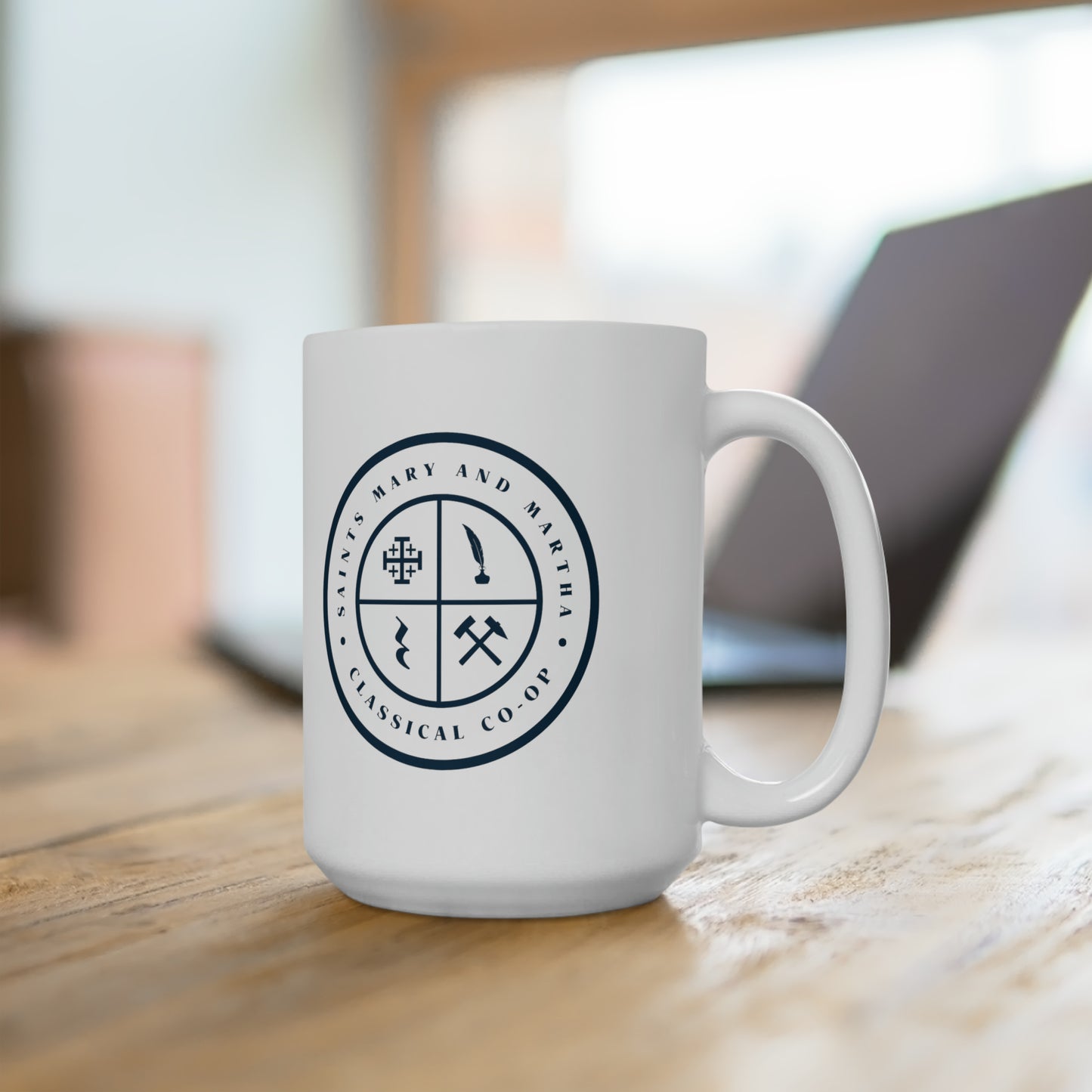 Sts. Mary & Martha Co-Op 15oz Ceramic Mug
